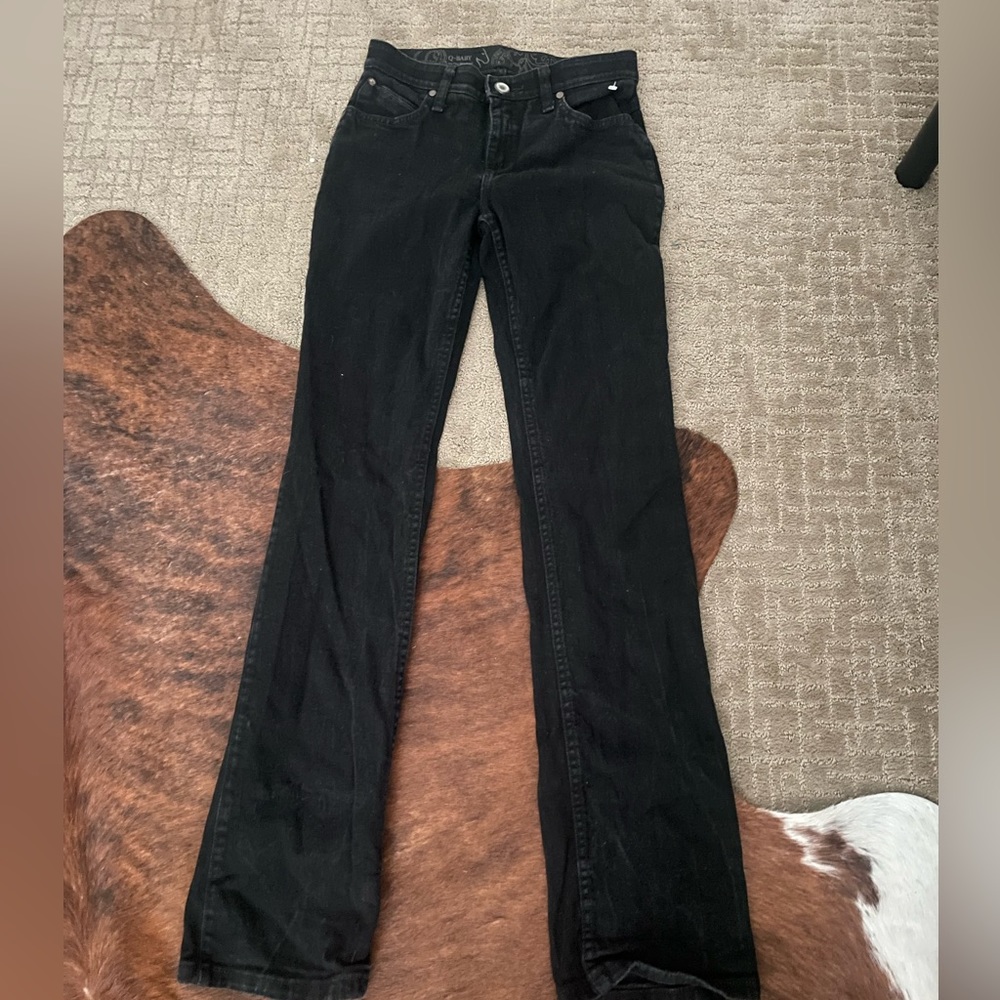 Black wrangler boot cut women’s